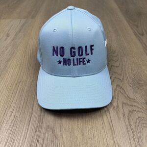 Canel Alvarez Hat Cap Fitted Mens Large L-XL Blue No Golf No Life Golf Team